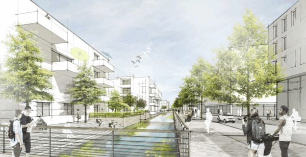 Zollhafen Mainz / für Latz und Partner / 1. Platz / 2017