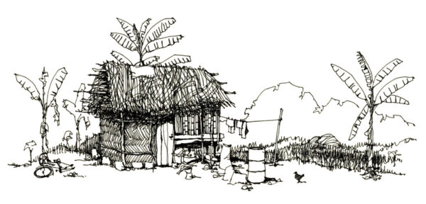 Kornspeicher, Region Brong-Ahafo, Ghana / Matthias, 2015
