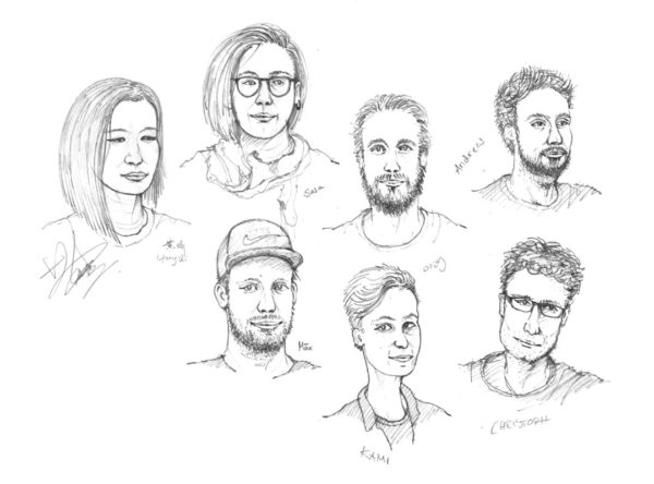 Exkursionsgesichter / Matthias, 2017
