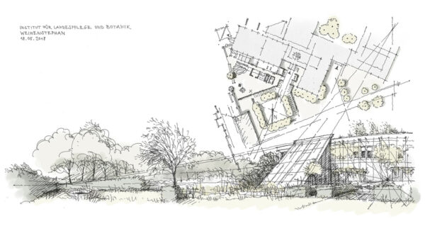 Garten des Instituts für Landespflege und Botanik Freising-Weihenstephan / Matthias, 2018