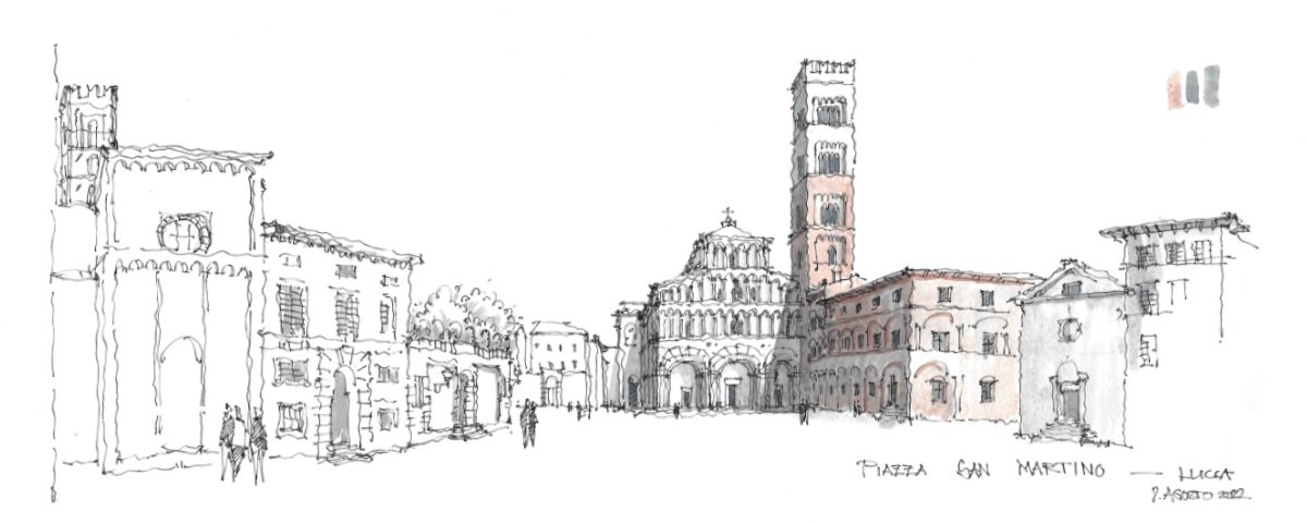 Piazza San Martino, Lucca / Gero / 2022