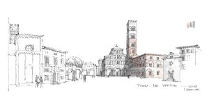 Piazza San Martino, Lucca / Gero / 2022