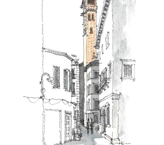 Torre delle Ore, Lucca / Gero / 2022