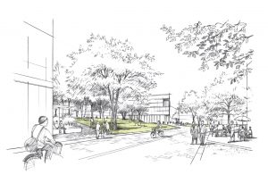 Altstadtquartier Büchel Aachen / für ver.de Landschaftsarchitekten Stadtplaner / 2023 / 2. Platz