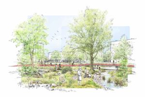Stadtquartier Helmut-Kohl-Allee / für Hähnig | Gemmeke Architekten / 2024