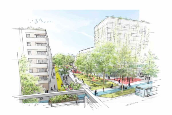Stadtquartier Helmut-Kohl-Allee / für Hähnig | Gemmeke Architekten und Stadtplaner / 2024
