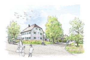 Ortsmitte Greifenberg / für Lex Kerfers_Landschaftsarchitekten / 2025 / Anerkennung