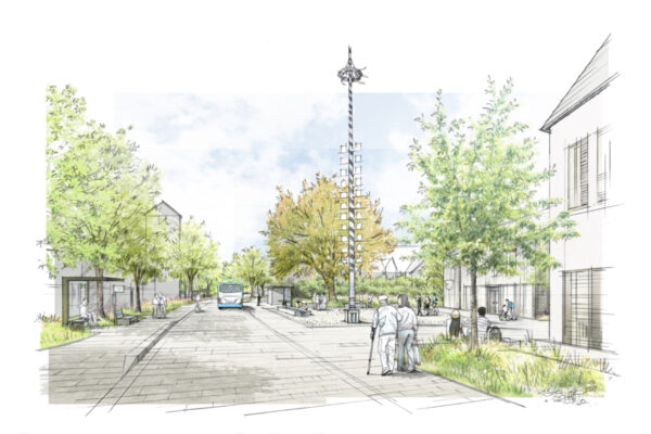 Ortsmitte Greifenberg / für Lex Kerfers_Landschaftsarchitekten / 2025 / Anerkennung