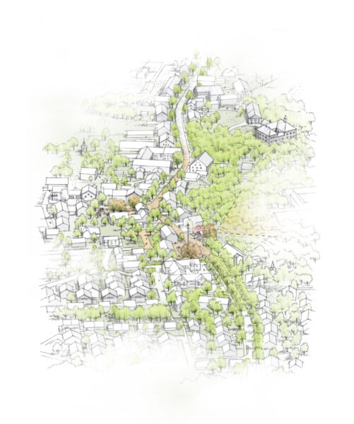 Ortsmitte Greifenberg / für Lex Kerfers_Landschaftsarchitekten / 2025 / Anerkennung
