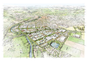 Nachverdichtung Gewerbegebiet Siebenlinden in Rottenburg am Neckar / für Hähnig | Gemmeke Architekten und Stadtplaner / 2024