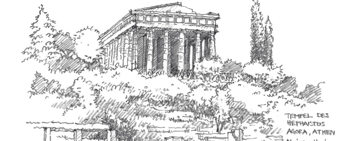 Ναός του Ηφαίστου – Hephaistos-Tempel, Athen / Gero, 2025