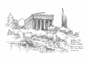 Ναός του Ηφαίστου – Hephaistos-Tempel, Athen / Gero, 2025