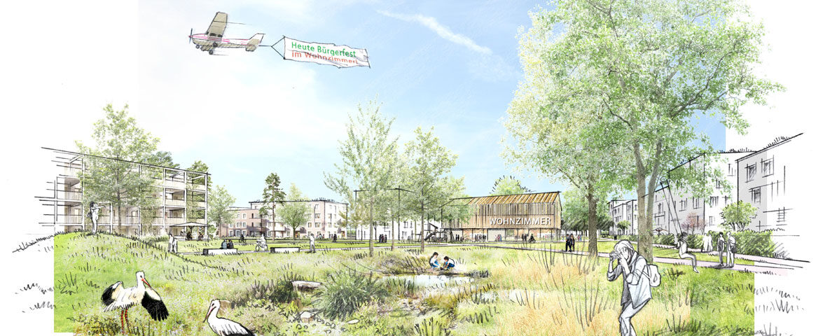 Wohnpark Ost Nördlingen / für Hähnig | Gemmeke Architekten und Stadtplaner / 2025 / 1. Preis