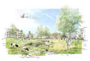 Wohnpark Ost Nördlingen / für Hähnig | Gemmeke Architekten und Stadtplaner / 2025 / 1. Preis