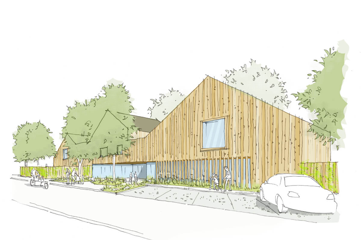 Kindergarten St. Elisabeth in Merdingen / für 3landschaft & Stocker Dewes Architekten / 2025 / 4. Preis