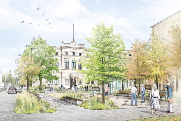 Alter Markt und Johann-Peter-Boelling-Platz in Mönchengladbach / für Lex-Kerfers Landschaftsarchitekten / 2025