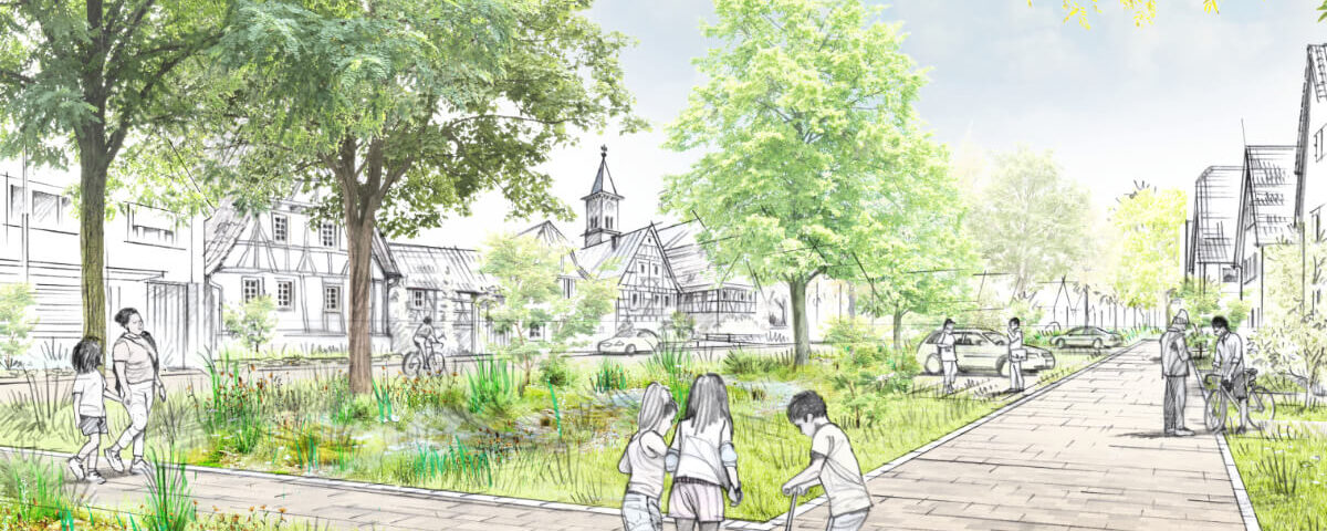 Bauschlott/Neulingen / für bbz landschaftsarchitekten / 2025 / 3. Preis