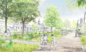 Bauschlott/Neulingen / für bbz landschaftsarchitekten / 2025 / 3. Preis