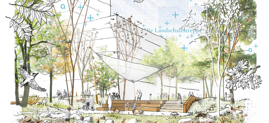 Freiräume Nordwestbahnhof Wien / für ver.de Landschaftsarchitekten Stadtplaner / 2025 / 2. Preis