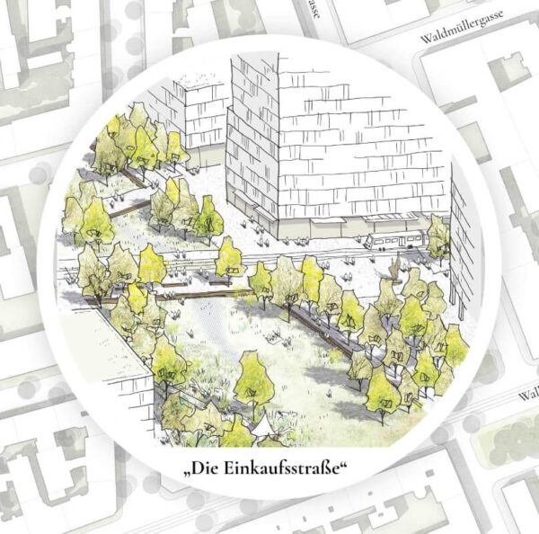 Freiräume Nordwestbahnhof Wien / für ver.de Landschaftsarchitekten Stadtplaner / 2025 / 2. Preis