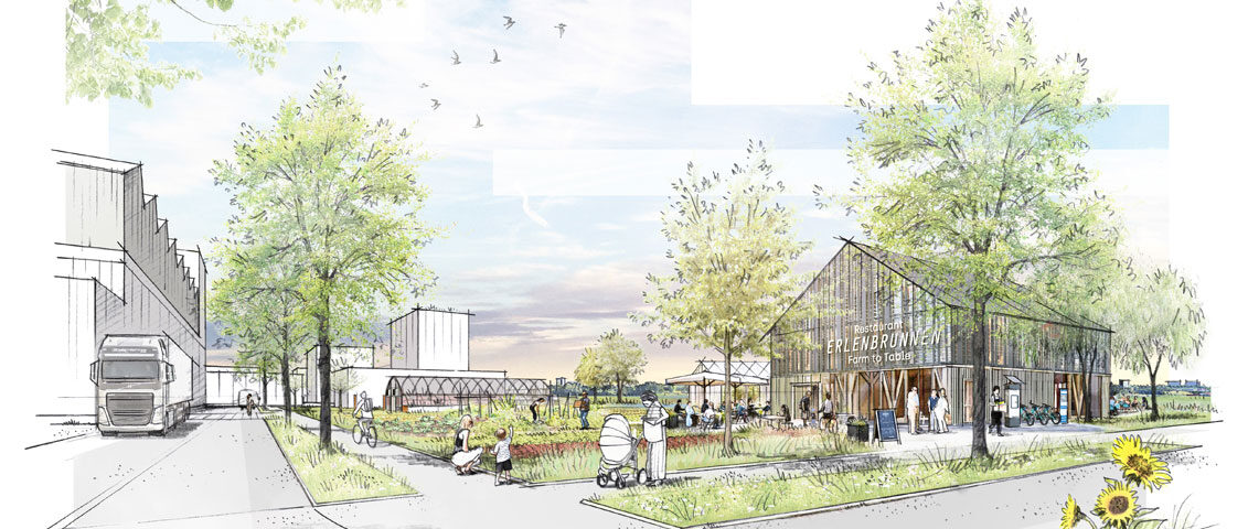 Urbane Mitte Leinfelden – Sprung über die Gleise / für Hähnig | Gemmeke Architekten und Stadtplaner / 2026 / 1. Preis