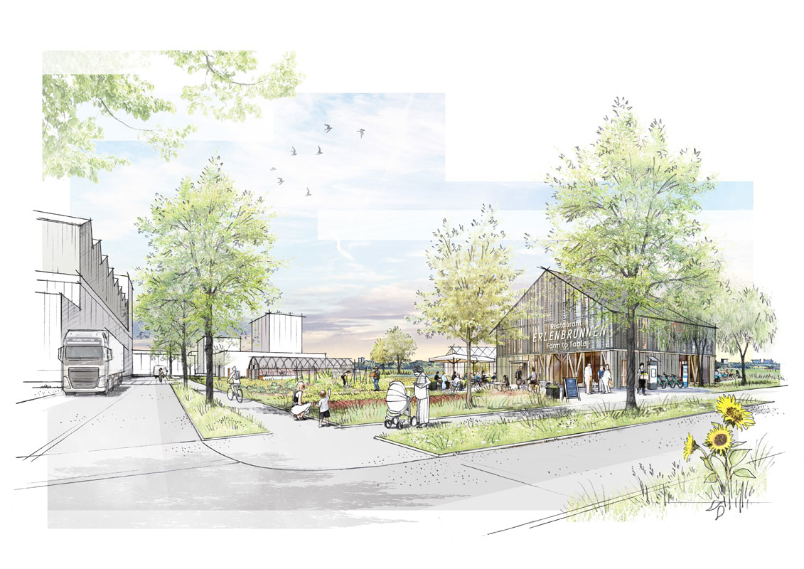 Urbane Mitte Leinfelden – Sprung über die Gleise / für Hähnig | Gemmeke Architekten und Stadtplaner / 2026 / 1. Preis