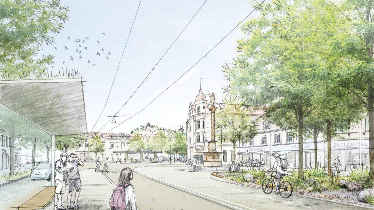 Neugestaltung Griesplatz in Graz / für ver.de Landschaftsarchitekten/ 2026