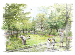Umgestaltung Keßlerplatz in Nürnberg / für adlerolesch / 2026 / 1.Preis