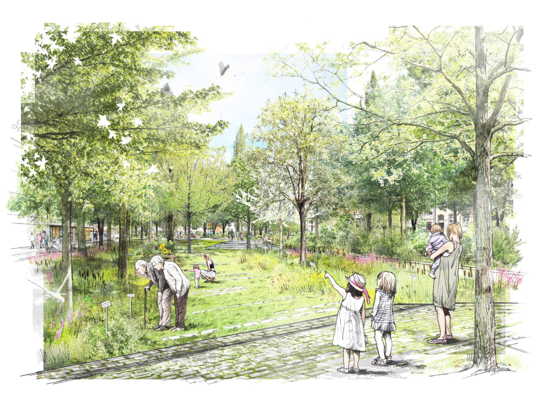 Umgestaltung Keßlerplatz in Nürnberg / für adlerolesch / 2026 / 1.Preis