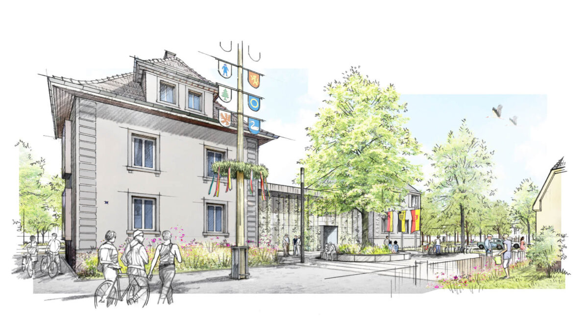 Ortsmitte Ötigheim / für Planschiede Hansert / 2025