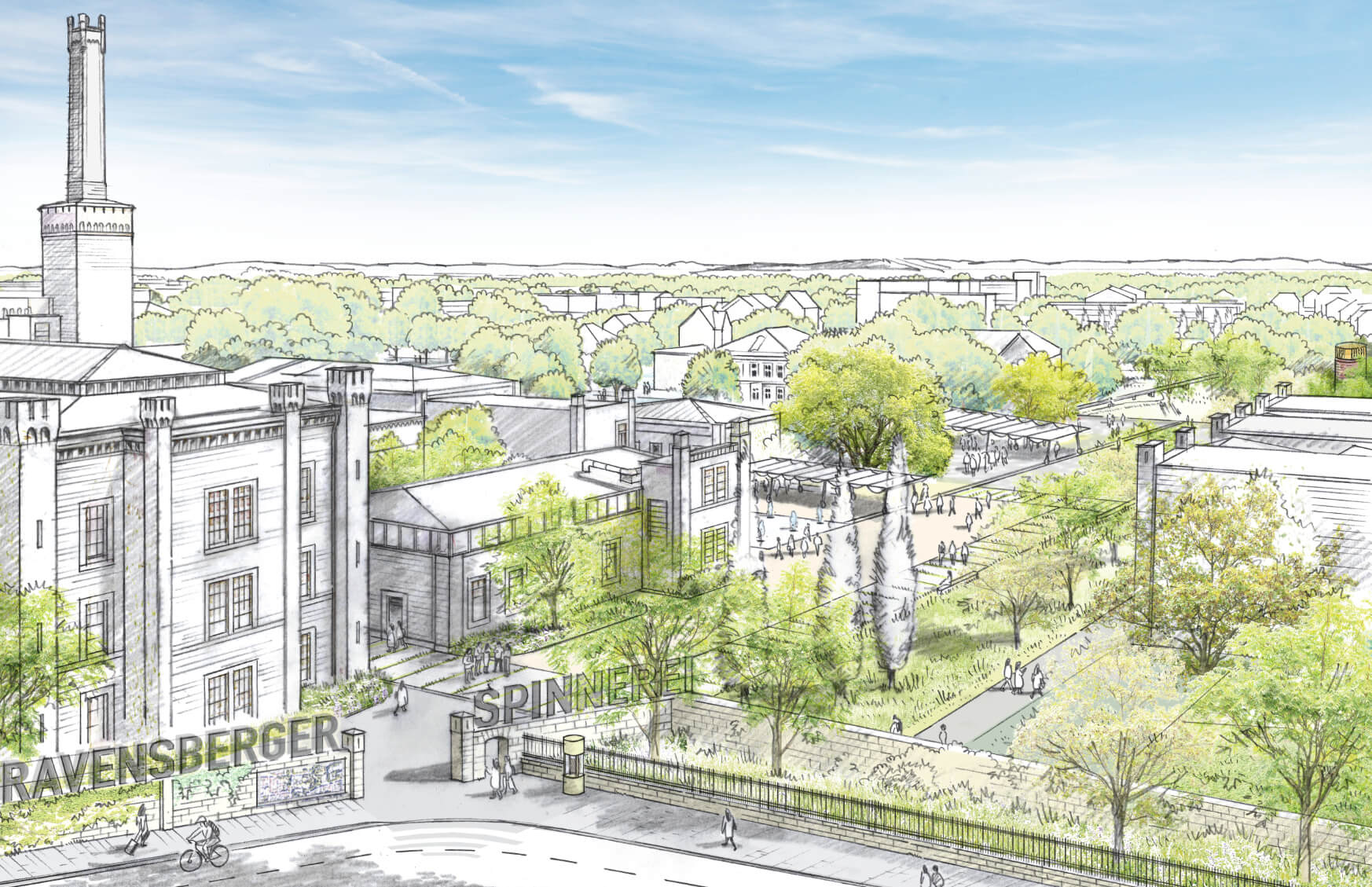 Neugestaltung Ravensberger Park in Bielefeld / für Hackenberg Landschaftsarchitektur / 2026