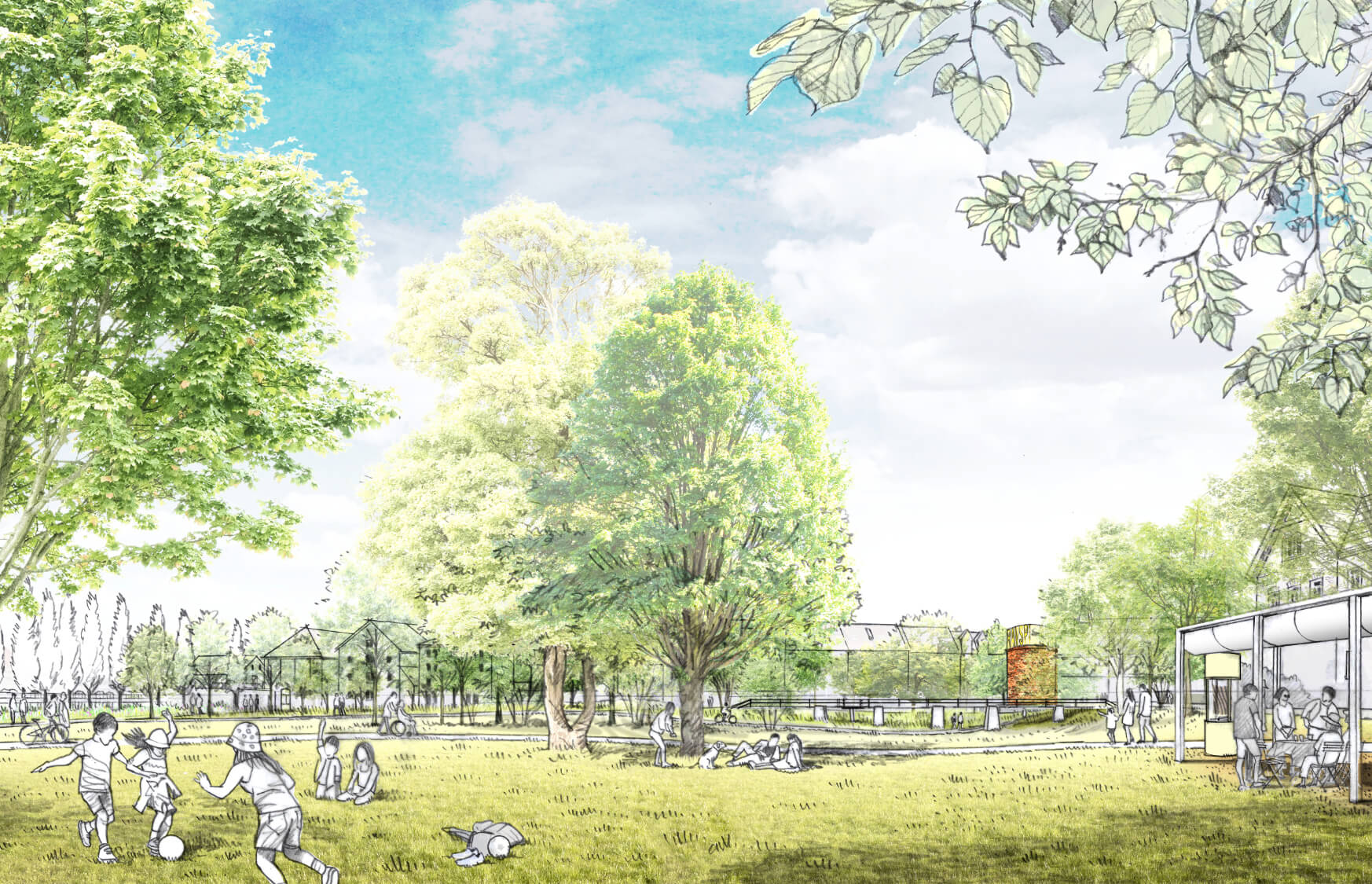 Neugestaltung Ravensberger Park in Bielefeld / für Hackenberg Landschaftsarchitektur / 2026