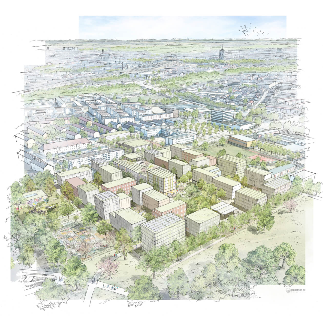 Quartiersentwicklung an der Sommestraße / für Hähnig | Gemmeke Architekten und Stadtplaner / 2026