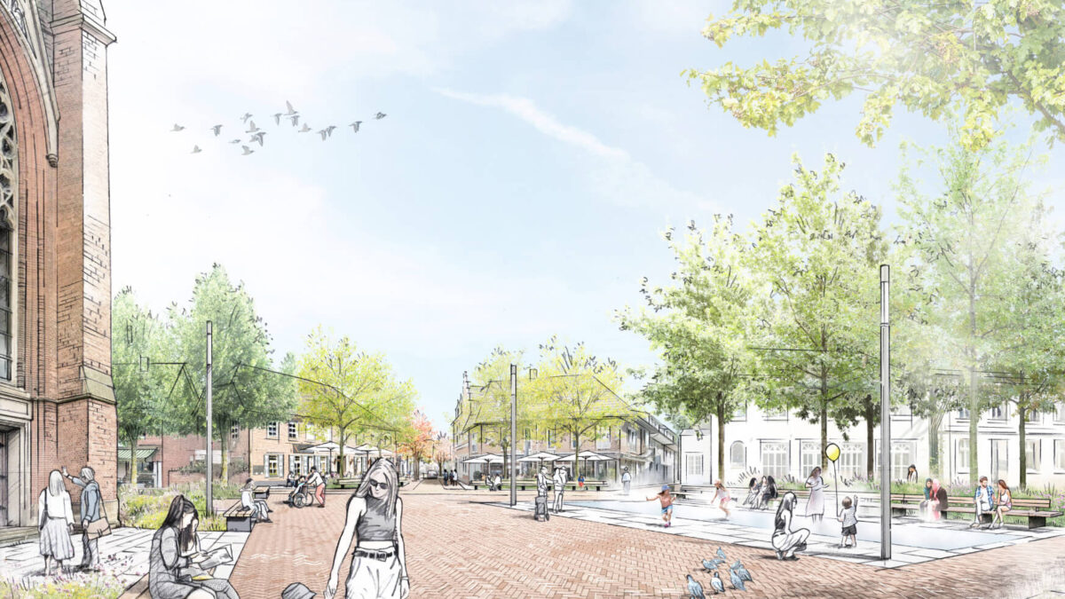 Umgestaltung Innenstadt in Rhede / für scape Landschaftsarchitekten / 2026