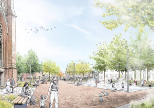 Umgestaltung Innenstadt in Rhede / für scape Landschaftsarchitekten / 2026